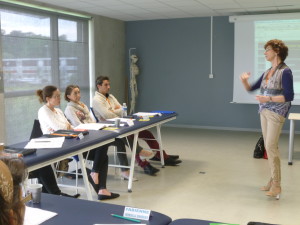 cours à l'hôpital de Bayonne